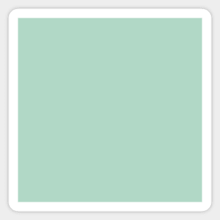 preppy beachy summer solid color pastel  blue mint green Sticker